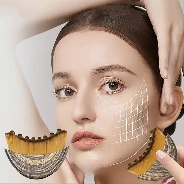 Lymphatic Contour Facial Sculpting Brush