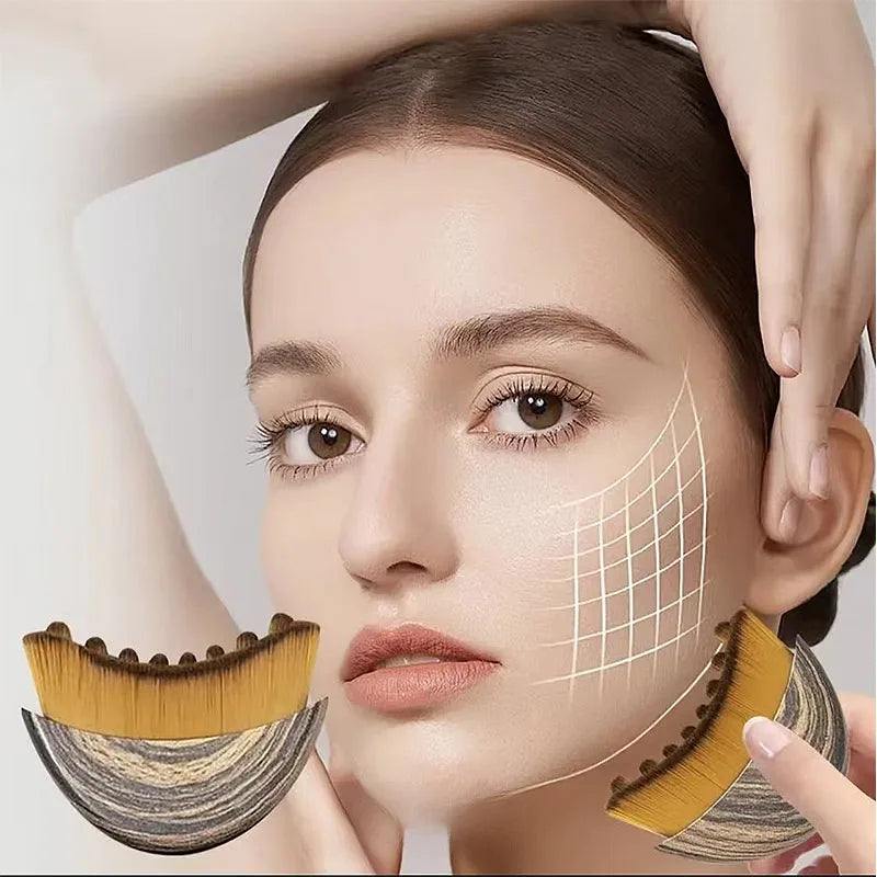 Lymphatic Contour Facial Sculpting Brush